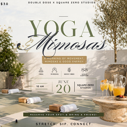 Yoga and Mimosas