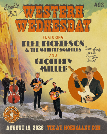 Western Wednesday #93: Deke Dickerson and The Whippersnappers + Geoffrey Miller