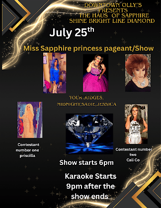 Pageant/drag shows