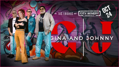 Gina & Johnny Band live in Nashville-City Winery