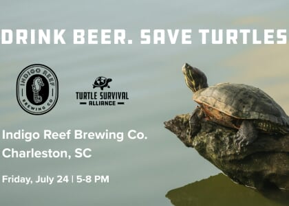 Drink Beer. Save Turtles.® at Indigo Reef in Charleston, SC