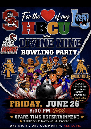 For the ❤️ of my HBCU and Divine Nine Bowling  Party