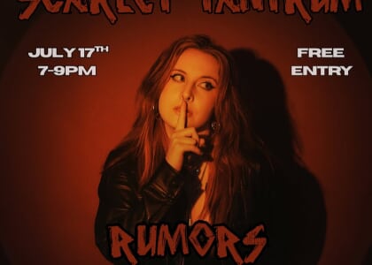 The Scarlet Tantrum's EP Release Party "Rumors"