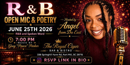 R&B Open Mic and Spoken Word