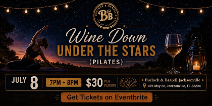 Wine Down Under the Stars: Pilates