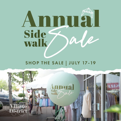 Annual Sidewalk Sale