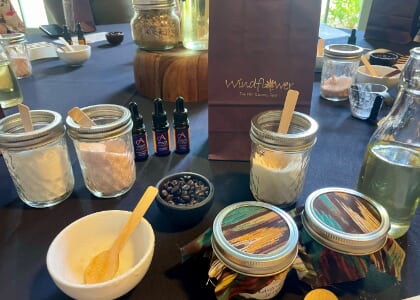 Windflower's Spa Pantry Experience - Spa Blend Bar