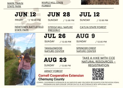 Take A Hike! with Cornell Cooperative Extension of Chemung County