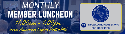 Avon Chamber Member Luncheon