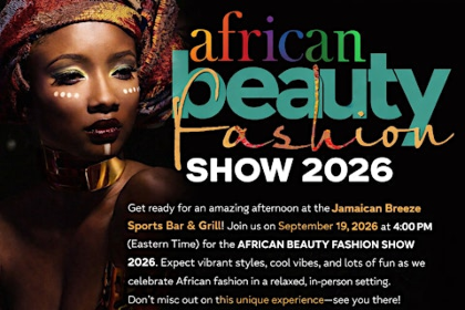 AFRICAN BEAUTY FASHION SHOW 2026