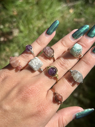Tea & Stone: A Tea Ceremony + Wire Ring Workshop