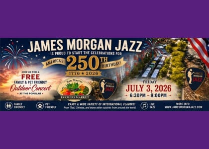 Start Your Fourth of July Weekend with James Morgan Jazz!