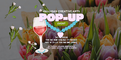 Night Out: Wine Charm Making at Three Heads Brewery
