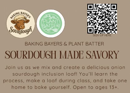 Sourdough Made Savory Workshop w. Baking Bayers