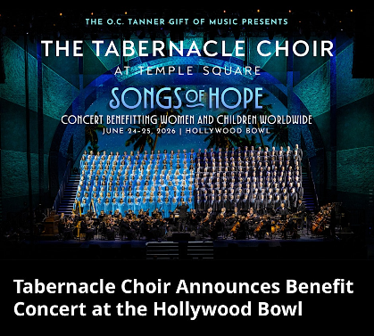 Tabernacle Choir at Hollywood Bowl Watch Party