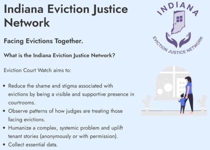Indiana Eviction Justice Network Court Watch Training