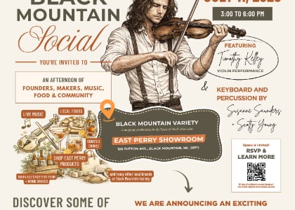 Black Mountain Social: East Perry x Ernest Warehouse Community Social