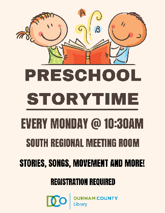 Preschool Storytime