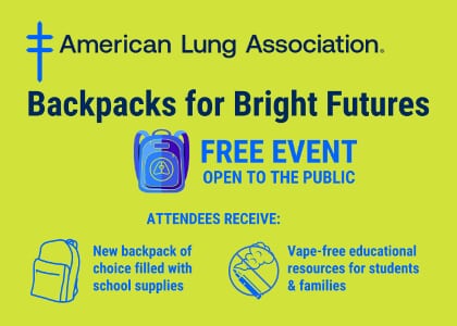 Backpacks for Bright Futures Backpack Giveaway