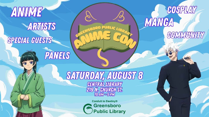 Greensboro Public Library Anime Con