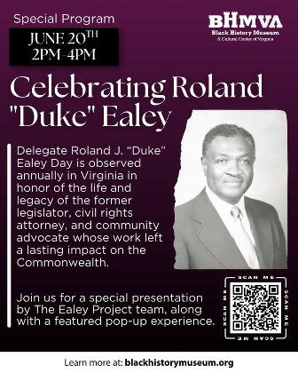 Celebrating Roland "Duke" Ealey