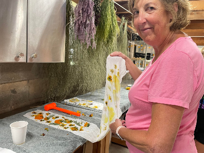 Botanical Dye Basics: Creating A Custom Scarf