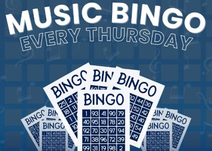 Music Bingo at Gather Food Hall! Hosted by In the Mix