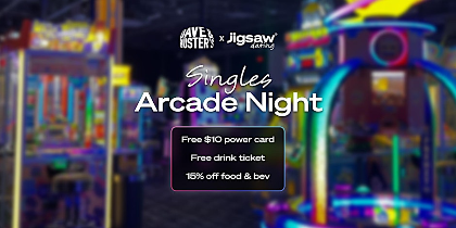 Charlotte Singles Event: Arcade Night (Ages 25-40)