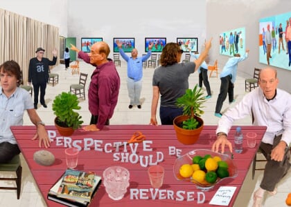 David Hockney: Perspective Should Be Reversed