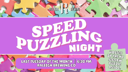 Speed Puzzling Night at Raleigh Brewing