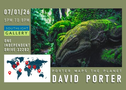 David Porter Maps the Planet at Southlight Gallery