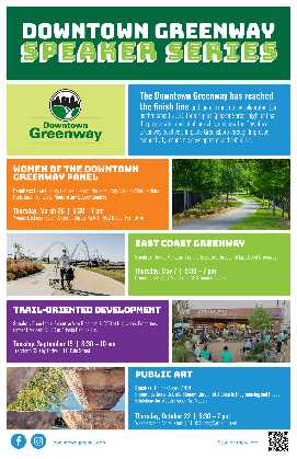 Downtown Greenway Speaker Series: Trail-Oriented Development
