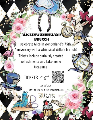 Alice in Wonderland Brunch