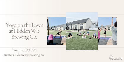 Yoga on the Lawn at Hidden Wit Brewing Co