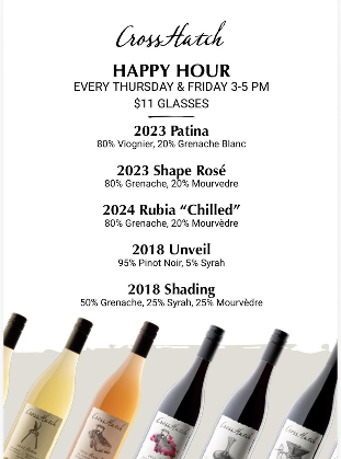Happy Hour every Thursday and Friday