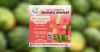 Holly Springs Farmers Market open WEEKLY