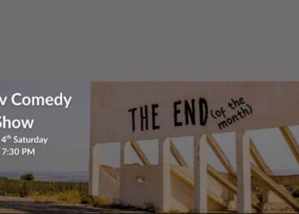 THE END (of the month) improv comedy show