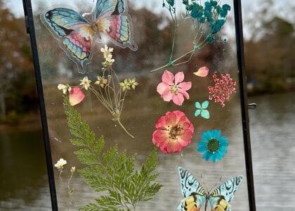 Creating a Pressed Flower Frame — JLF Events