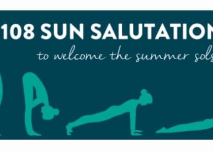 Pop-Up Happy Summer Solstice ~ 108 Sun Salutations w/ Matney Plyler