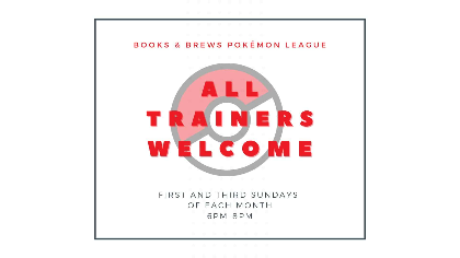 Pokémon League at Books and Brews
