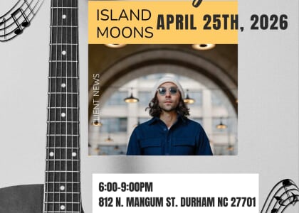 Music on Mangum feat Island Moons at Durham Beer Garden