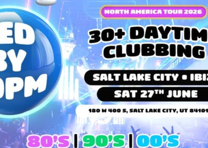 Bed By 10pm Salt Lake City | 30+ Daytime Dance Event