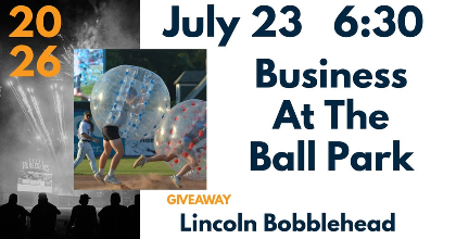 Business at the Ball Park & Lincoln Bobblehead Giveaway