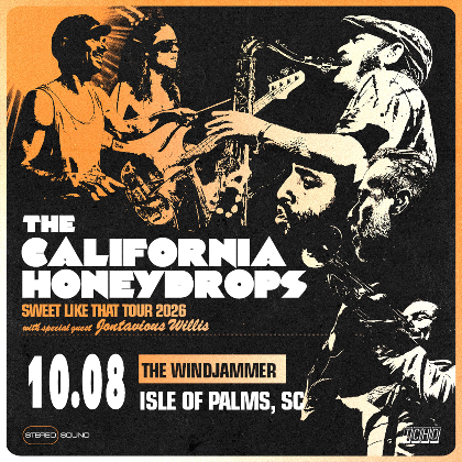 The California Honeydrops - on the NÜTRL Beach Stage