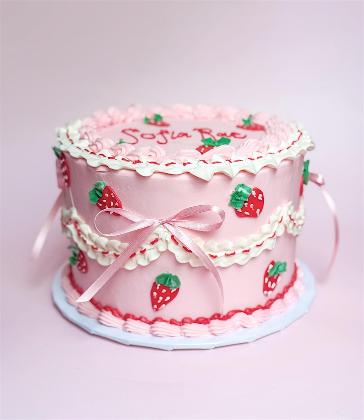 7/25 SWEETHEART STRAWBERRY CAKE WORKSHOP