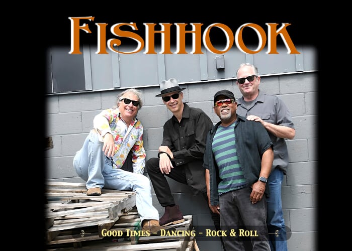 Fishhook ROCKS The Crow's Nest this Saturday, August 8th. Dance Party!
