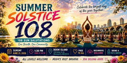 Summer Solstice 108 Sun Salutations | Free Community Yoga