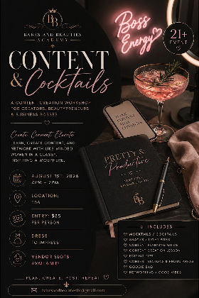 Content & Cocktails - Networking Event