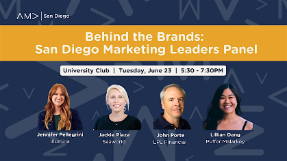 Behind the Brands: San Diego Marketing Leaders Panel