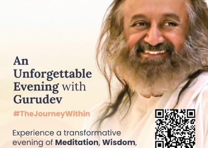 The Journey Within: Wisdom and Meditation with Gurudev Sri Sri Ravi Shankar